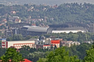 Cluj Arena, amenajari exterioare